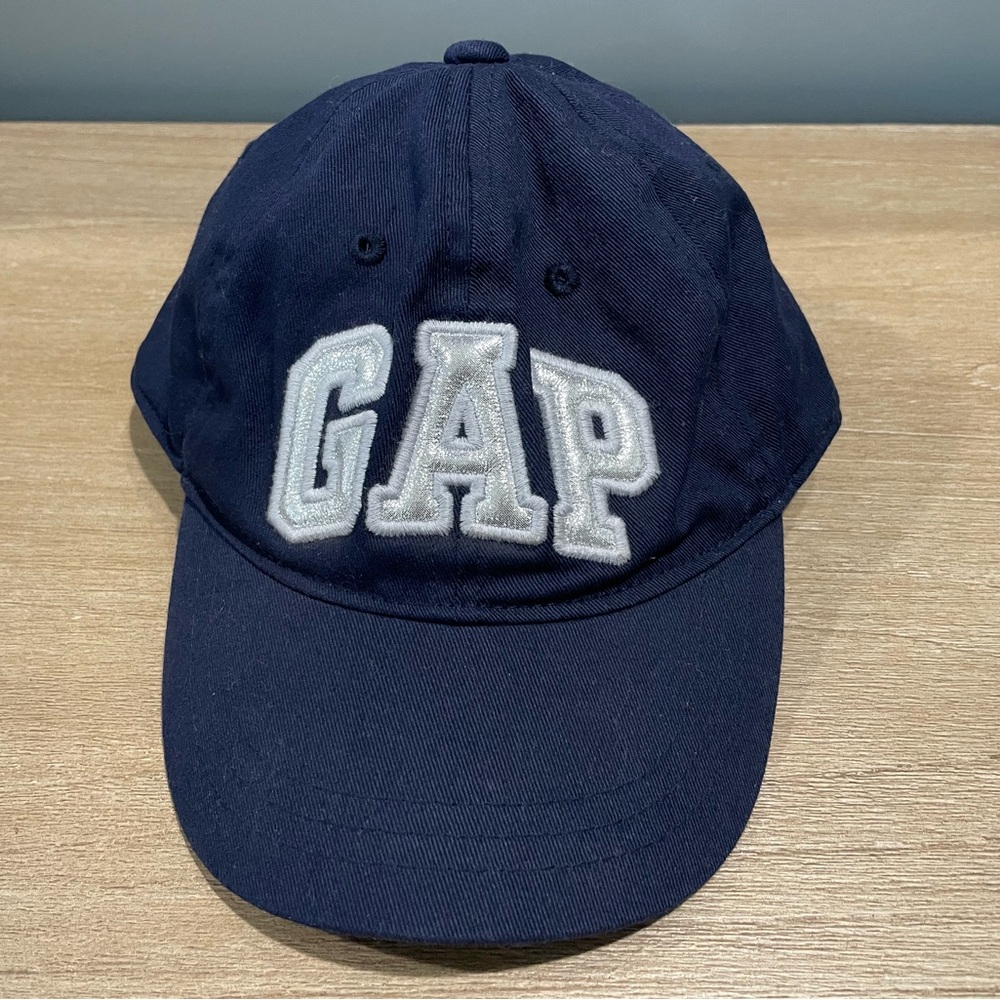 Gap Kids girls baseball cap, elastic back, s/m, navy blue